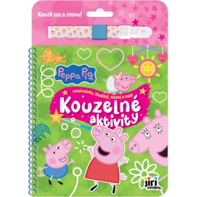 JIRI MODELS Kouzelné aktivity prasátko Peppa Pig set s vodním perem