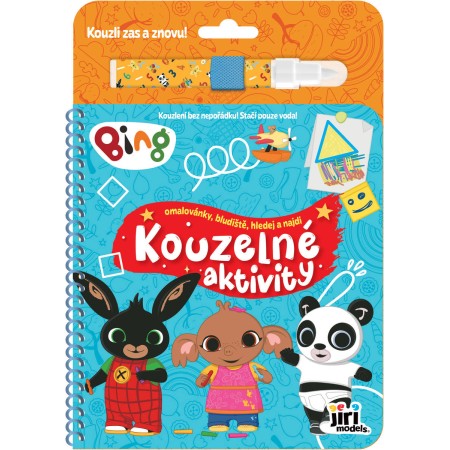 JIRI MODELS Kouzelné aktivity králíček Bing set s vodním perem
