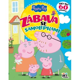 JIRI MODELS Zábava se samolepkami prasátko Peppa Pig