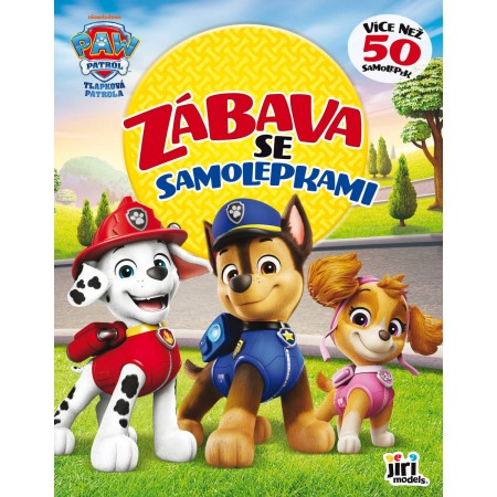 JIRI MODELS Zábava se samolepkami Tlapková patrola (Paw Patrol)