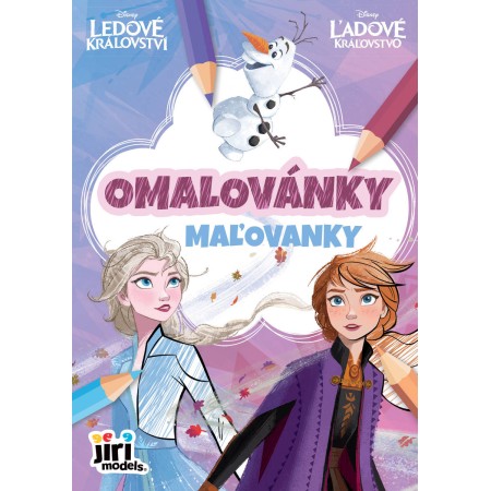 JIRI MODELS Omalovánky A5 Frozen (Ledové Království)