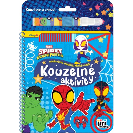 JIRI MODELS Kouzelné aktivity Spidey set s vodním perem