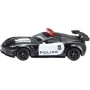 SIKU Auto Chevrolet Corvette ZR1 americká policie model kov