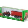 SIKU Traktor farmářský Massey Ferguson s přívěsem Krampe 1:87 kovový model 1844