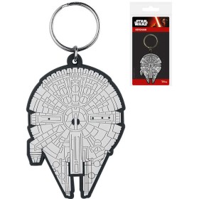 Klíčenka Star Wars Millenum Falcon 6cm přívěsek na klíče gumový