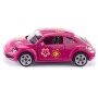 SIKU Auto Volkswagen Beetle růžový set s nálepkami model kov 1488