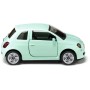 SIKU Model auto Fiat 500 1:55 světle zelený kovový model 1453