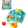 FISHER PRICE Baby puzzle dopravní prostředky pro miminko Světlo Zvuk