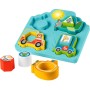 FISHER PRICE Baby puzzle dopravní prostředky pro miminko Světlo Zvuk