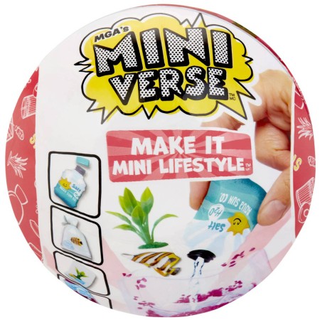 MGAs Mini Verse pokojové dekorace série 1 s překvapením různé druhy v kouli