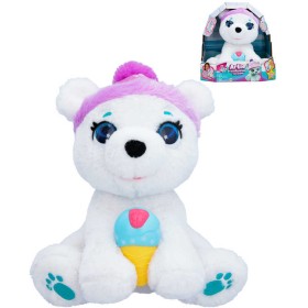 PLYŠ Polární medvídek Artie interaktivní baby zvířátko na baterie Zvuk