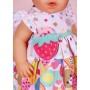ZAPF BABY BORN Šaty ovoce pro panenku miminko 43cm