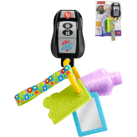 FISHER PRICE Baby klíč s aktivitami pro miminko na baterie Zvuk