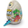 PLYŠ Dinosaurus baby ve vajíčku na baterie Zvuk 3 druhy