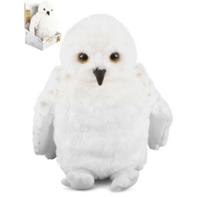 PLYŠ Sova Hedvika (Harry Potter) otáčí hlavou na baterie Zvuk
