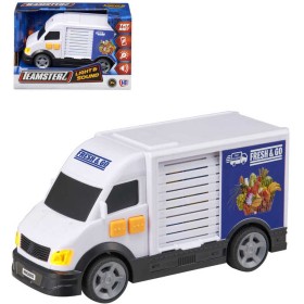 Teamsterz auto dodávka potraviny na baterie Světlo Zvuk plast