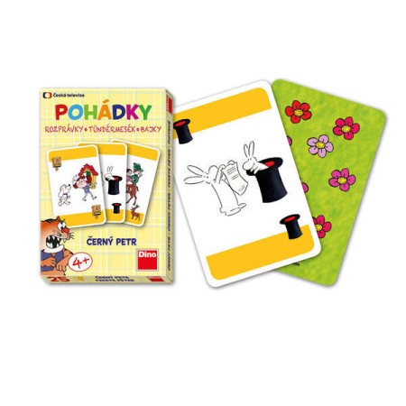 DINO karetní hra Černý Petr Pohádky  *SPOLEČENSKÉ HRY*