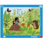 DINO Puzzle deskové 40 dílků Krtek a jahody (Krteček) 32x24cm skládačka