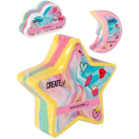 Bomba šumivá do koupele pro děti do vany do vody 3 druhy