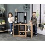 SMOBY Kuchyňka Loft moderní dětské kuchyňské studio s nádobím a doplňky