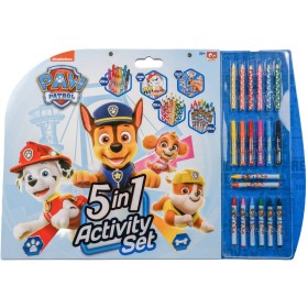 Kreativní set Tlapková Patrola (Paw Patrol) 5v1 omalovánky se samolepkami