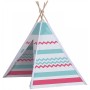 JOHN Indiánský dětský stan Teepee 120x160x120cm dřevěná konstrukce