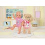 ZAPF BABY BORN Medvídek růžový obleček set s doplňky pro panenku PLYŠ