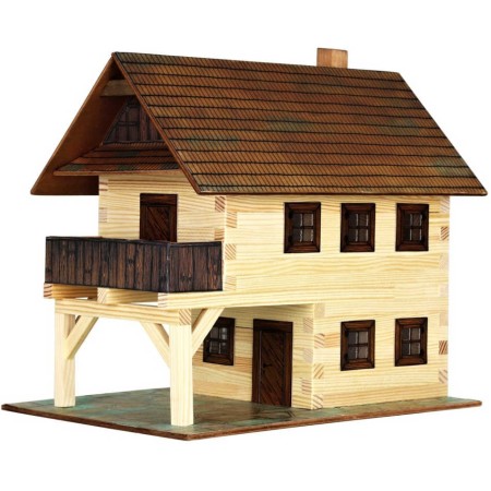WALACHIA Radnice W14 Hobby Kit DŘEVĚNÁ STAVEBNICE