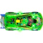 DICKIE Auto Speed Tronic závodní zelené na setrvačník na baterie Světlo Zvuk