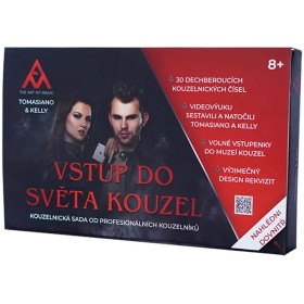 Vstup do světa kouzel kouzelnická sada Tomasiano a Kelly