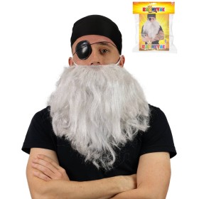 KARNEVAL Pirát set vousy šátek klapka na oko *KARNEVALOVÝ DOPLNĚK*