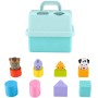 FISHER PRICE Baby vkládačka přepravní box se zvířátky pro miminko