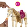 MATTEL BRB Barbie Kůň Tornádo mrkací tančící na baterie Zvuk
