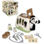 SMOBY Malý veterinář dětské lékařské potřeby s přepravním boxem a pandou