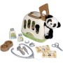 SMOBY Malý veterinář dětské lékařské potřeby s přepravním boxem a pandou