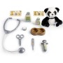 SMOBY Malý veterinář dětské lékařské potřeby s přepravním boxem a pandou