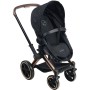 CYBEX Kočárek Black černý skládací 3v1 pro panenku miminko