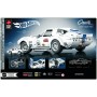 MATTEL Mega Hot Wheels prémiová edice auto Corvette 918 dílků stavebnice
