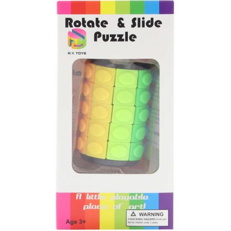 Hra hlavolam válec magický 7cm plast v krabici