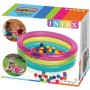 INTEX Baby bazén kulatý 86x25cm set se soft míčky 6,5cm 50ks 48674