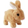 MAC TOYS Steppos zajíček béžový chodící na baterie Zvuk PLYŠ