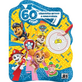 JIRI MODELS Sešit 60 aktivit Tlapková Patrola (Paw Patrol) set se samolepkami