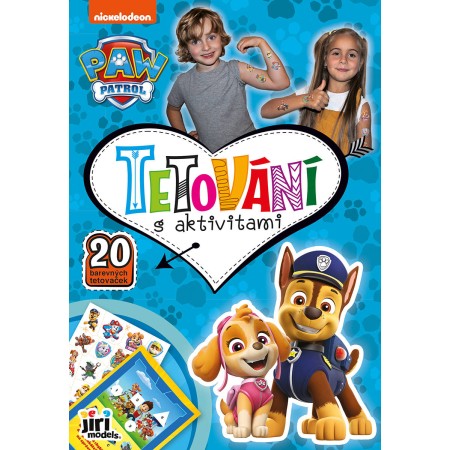 JIRI MODELS Tetování s aktivitami Tlapková Patrola