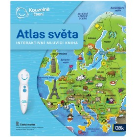 ALBI Kouzelné čtení Kniha interaktivní Atlas světa