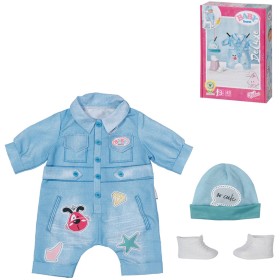ZAPF Baby Born overal džínový deluxe obleček pro panenku mininko 43cm