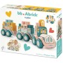 ECOIFFIER Abrick baby vláček se zvířátky herní set s kostkami 30ks plast