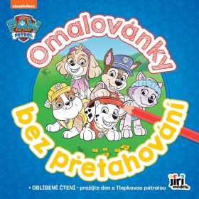 JIRI MODELS Omalovánky bez přetahování Tlapková Patrola (Paw Patrol)