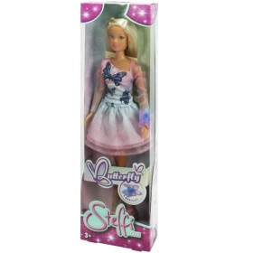 SIMBA Panenka Steffi Love 29cm šaty s motýlkem