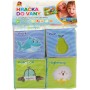 Kostky soft měkké obrázkové 7cm do vany do vody set 4 kusy v sáčku
