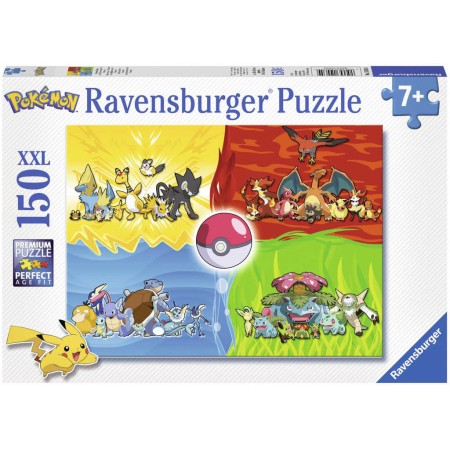 RAVENSBURGER Puzzle XXL Pokémoni 49x36cm skládačka 150 dílků